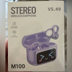 NEW Stereo Wireless Earphones/Earbuds M100
